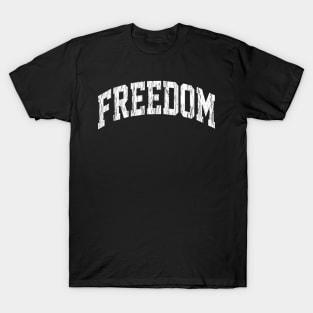 vintage freedom typography T-Shirt